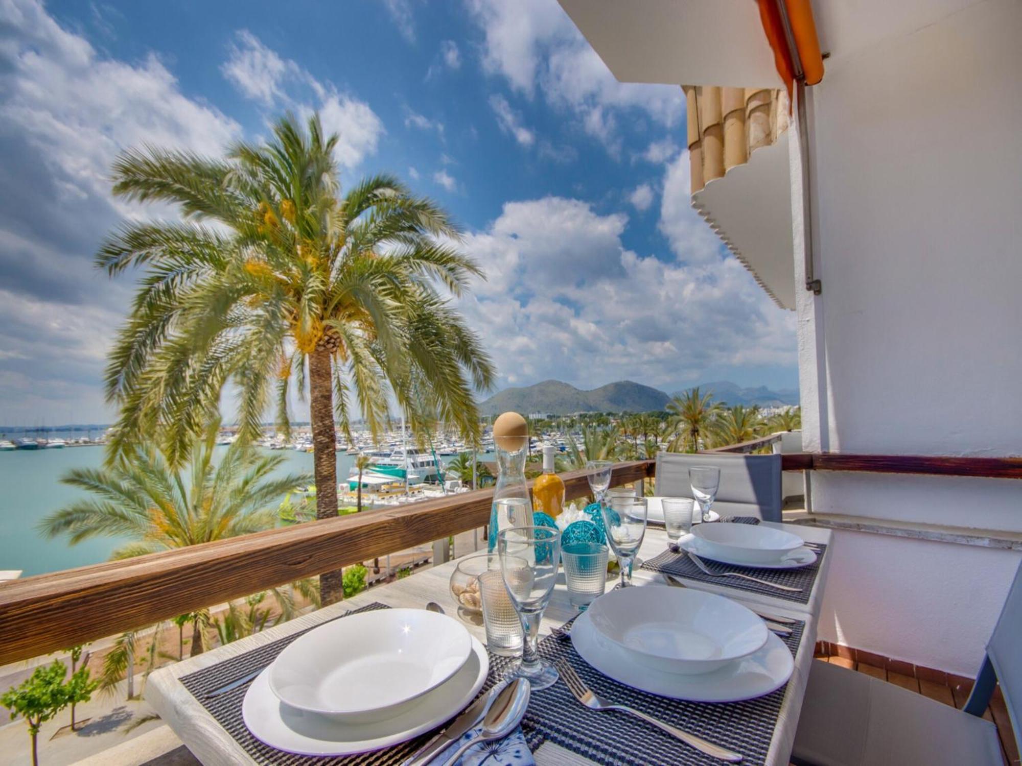 With Terrace In Majorca Apartment